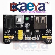 OkaeYa Breadboard Power Supply Module 3.3V 5V Solderless Bread Board - MB102