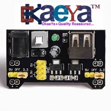 OkaeYa Breadboard Power Supply Module 3.3V 5V Solderless Bread Board - MB102