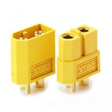 OkaeYa XT60 Male/Female Bullet Connector Plugs for RC Lipo Battery