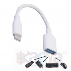 OKaeYa USB Data Cable USB 3.1 Cable Connector Type-C Male to Female Cable Attach to Keyboard Mouse Pendrive