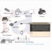 OKaeYa USB Data Cable USB 3.1 Cable Connector Type-C Male to Female Cable Attach to Keyboard Mouse Pendrive