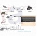 OKaeYa USB Data Cable USB 3.1 Cable Connector Type-C Male to Female Cable Attach to Keyboard Mouse Pendrive