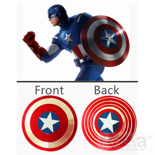 Herumzappeln Hand Spinner Captain America Brandneu Fijit Fokus Spielzeug Adhd 
