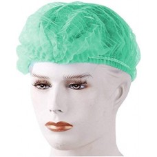 OkaeYa Disposable Stretchable Bouffant Caps/Surgical Caps/Cooking Caps (100 Pieces) 