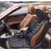 OkaeYa Full Size Seat Topper Massager/Car Seat Massage Back Massager Adjustable Home Back Massager (1 Pcs)