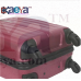 OkaeYa Safari Poly-carbonate 4 wheel Trolley Luggage (DELTA 77 NEW RED)