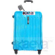 OkaeYa Safari Poly-carbonate 4 wheel Trolley Luggage (DELTA DAZZLING BLUE 77) 