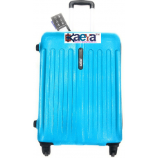 OkaeYa Safari Poly-carbonate 4 wheel Trolley Luggage (DELTA DAZZLING BLUE 77) 