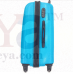 OkaeYa Safari Poly-carbonate 4 wheel Trolley Luggage (DELTA DAZZLING BLUE 77) 