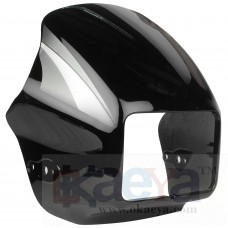 AutoDeals Visor black color for Hero splendor+ New Model 