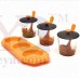 OkaeYa 3 in 1 Multipurpose Dining Achar Jars & Stand, Container