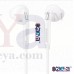 OkaeYa 3.5MM Earphones With Mic & Volume Controller for Android/iOS Devices (White)