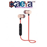 OkaeYa Wireless Bluetooth Earphone With Magnetic Locking Design (Color May Vary)