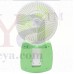 OkaeYa SUPER 5590 EMERGENCY PORTABLE LIGHT + FAN - RECHARGEABLE FAN + LIGHT