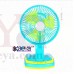 OkaeYa SUPER 5590 EMERGENCY PORTABLE LIGHT + FAN - RECHARGEABLE FAN + LIGHT