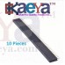 OkaeYa -10Pcs- (40x1) Pin Single Row Straight male header(Berg) and 10Pcs- (40x1) Female Pin Header Connector Strip