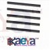 OkaeYa 10Pcs (40x1) Pin Single Row Straight Female Pin Header Connector Strip