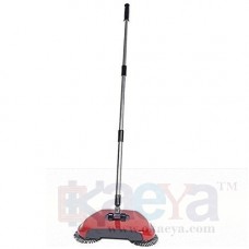 OkaeYa Brooms Sweeper Steel Multifunction 360 Degree Rotating Hand Push Vacuum Floor Cleaner Automatic 3 in 1 Floor Cleaning System