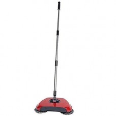 OkaeYa Brooms Sweeper Steel Multifunction 360 Degree Rotating Hand Push Vacuum Floor Cleaner Automatic 3 in 1 Floor Cleaning System