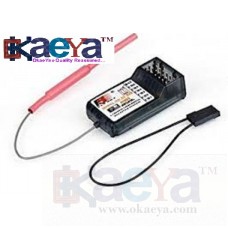 OkaeYa-FlySky 2.4Ghz 6CH receiver FS-R6B Failsafe for fly sky CT6B FS-T6 FS-TH9X Radio
