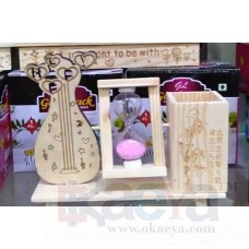 OkaeYa Good Luck Wooden Gift for Office and Home 1