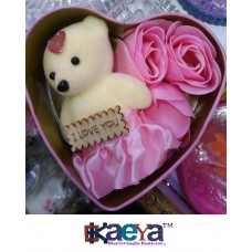 OkaeYa Teddy Love Gift for Couple