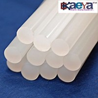 OkaeYa-white Glue Sticks For Glue Gun [40 Pieces] [11 mm x 20 cm, Standard Size, Good Length]