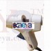 OKaeYa 40w 40 Watt Hot Melt Glue Gun Coated Nozzle With Indicator and On Off Switch With FREE 3 Big Glue Sticks - 8 inch(40w Gluegun)