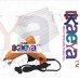 OKaeYa 40w 40 Watt Hot Melt Glue Gun Coated Nozzle With Indicator and On Off Switch With FREE 8 Big Glue Sticks(40w Gluegun)