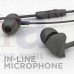 OkaeYa BassHeads 100 in-Ear Headphones with Mic (Black)