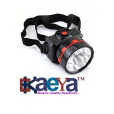 OkaeYa 5-Watt Rechargeable LED Head Lamp (Black)