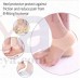 OkaeYa Silicone Heel Protector Anti-Crack Pad Socks Set (1 Pair) Heel Support (Free Size, Beige)