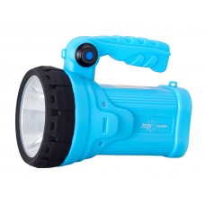 OkaeYa AK 5959L 30 W Laser LED Rechargeable Search Light Torch, with Power Bank Facility + USB (Colour Blue, Green, Yellow, Orange Any Colour 1 pc Will be Sent depending on Availability)