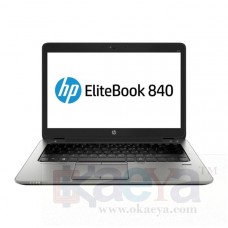 OkaeYa Certified Refurbished laptop Hp EliteBook 840 G1, ultraslim metal body, 14 inch, i5, 4th Generation, 4GB/500GB, Backlit Keyboard With 1 Year Warranty