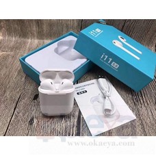 OkaeYa i11s TWS Wireless Bluetooth Earbuds Headphones with Mic and 2 Way Pairing Earphones for iOS and Android Phones