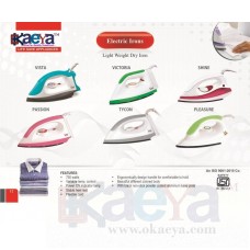 OkaeYa Electric Iron Light weight dry iron