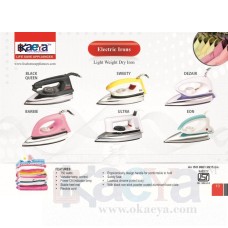 OkaeYa Electric Iron Light weight dry iron