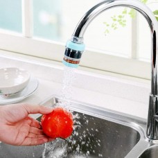 OkaeYa Kitchen Bathroom Faucet Extenders Water Saving Faucet Double Purifier Medical Stone Magnet Impurity Filter Faucet Accessories - Random Color
