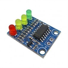 OkaeYa.com Four Battery Indicator LED Light XD-82B 12V Battery Level Indicator Module 