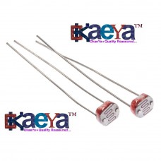 OkaeYa 10PCS x 5528 Light Dependent Resistor LDR 5MM Photoresistor wholesale and retail Photoconductive resistance for arduino