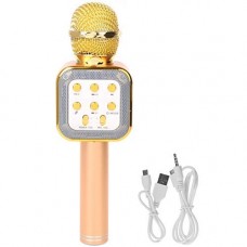 OkaeYa Fashionable WS-1818 Bluetooth Wireless Condenser Magic Microphone Karaoke Mobile Phone Player MIC Speaker Music Recording