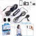 OkaeYa BY-M1 Omnidirectional Lavalier Microphone with 6 Meter Audio Cable and 1/4' Adapter Clip-On Mic for Smartphones, Canon, Nikon DSLR Cameras and Camcorders