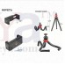 OkaeYa Flexible Tripod with 360° Rotating Ball Head Tripod for All DSLR Cameras(Max Load 1.5 kgs) & Mobile Phones + Free Heavy Duty Mobile Holder (10 Inch, Black)
