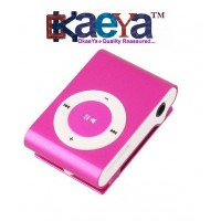 OkaeYa MP3 PLAYER WITH EAR PHONES PINK (You can also chose different colors of your choice)
