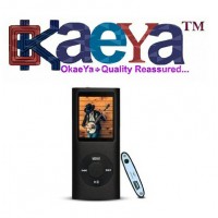 OkaeYa-4th Gen MP4 Player (Video & Audio) (Black)