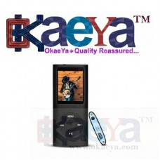 OkaeYa-4th Gen MP4 Player (Video & Audio) (Black)