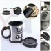 OkaeYa Self Stirring Mug Stainless Steel Coffee Mug (Multicolour, 350ml)