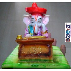 OkaeYa.com Munim Ganesha Beautiful Gift for Home Decor