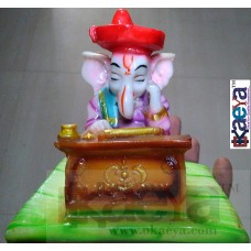 OkaeYa.com Munim Ganesha Beautiful Gift for Home Decor