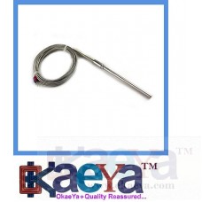 OkaeYa PT100 Platinum Resister Temp Probe Temperature Sensor 2 wires/1 Meters